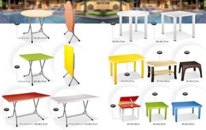 فروش میز پلاستیکی