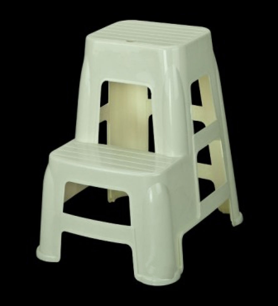 انواع چهارپایه پلاستیکی دو پله