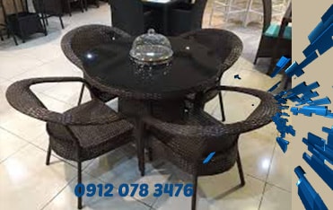 تولید میز و صندلی پلاستیکی تراس
